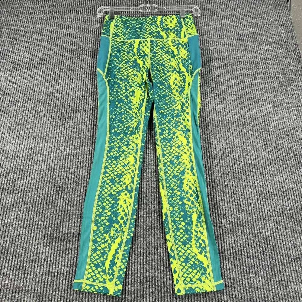 FILA Forza 7/8 Leggings‎ Womens XS Extra Small New With Tags Athletic Stretch